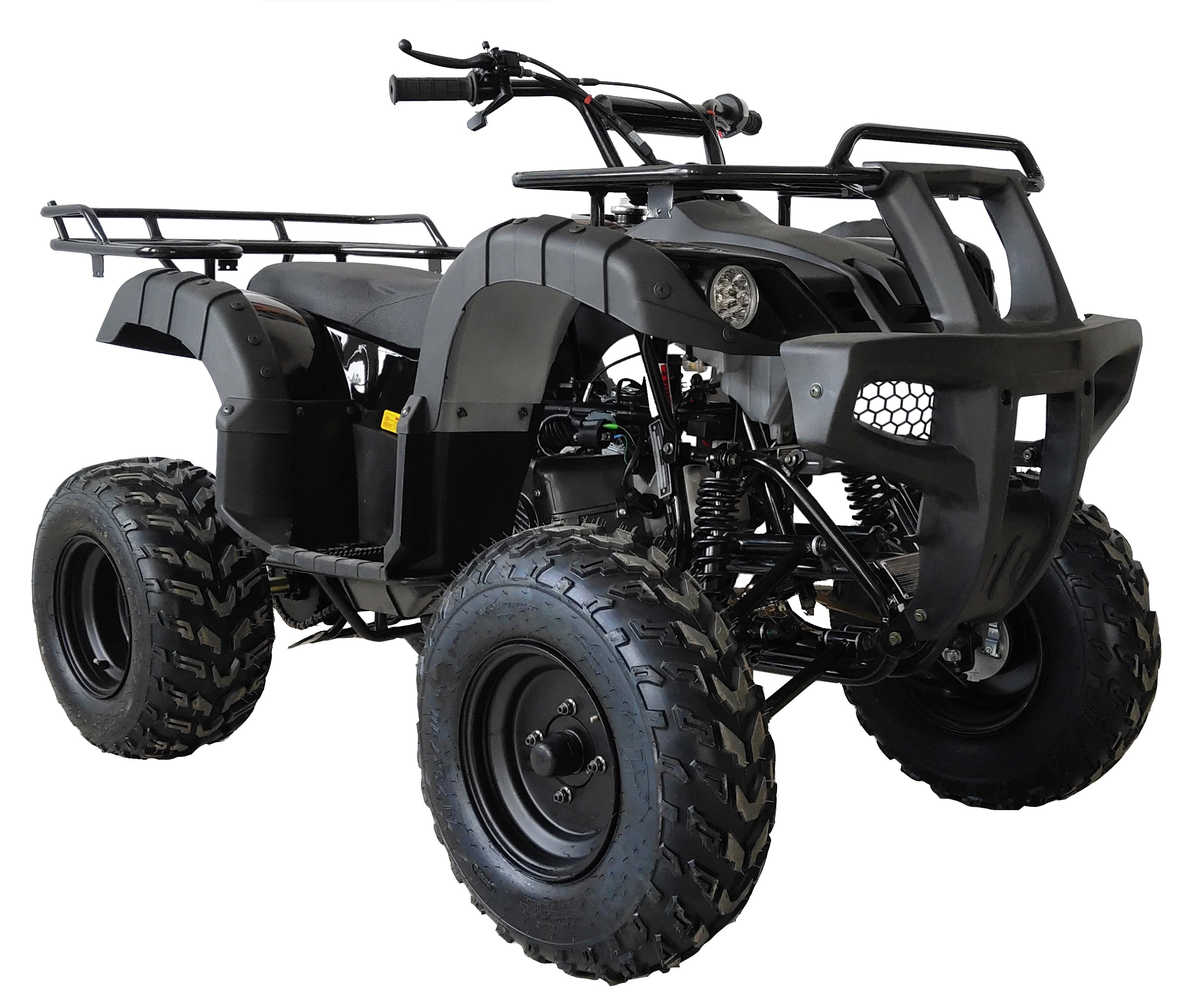 200 ATV Utility Quad Big Youth Adults ATV Full Size ATV Automatic-Black