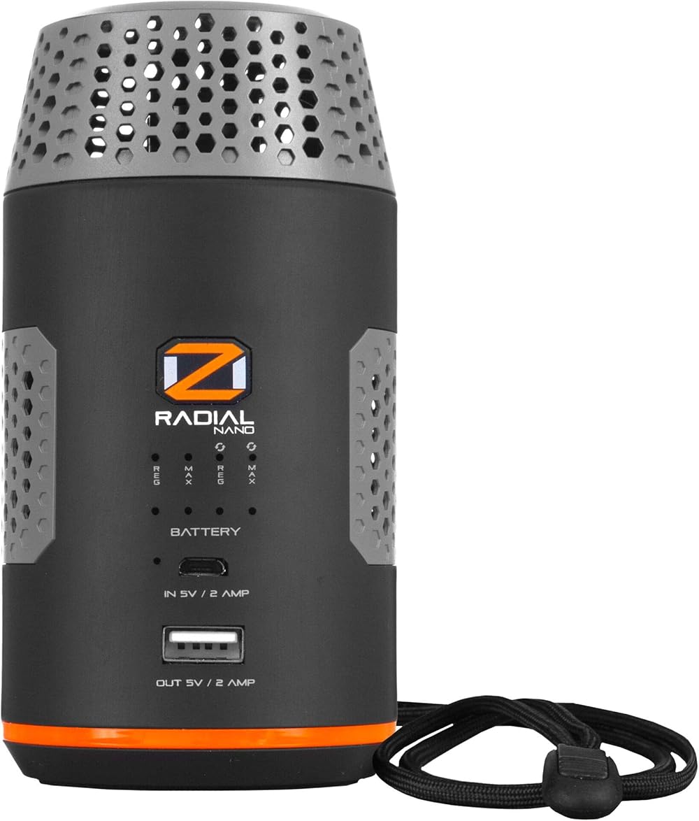 ScentLok OZ Radial Nano, Portable Ozone Generator (Black)