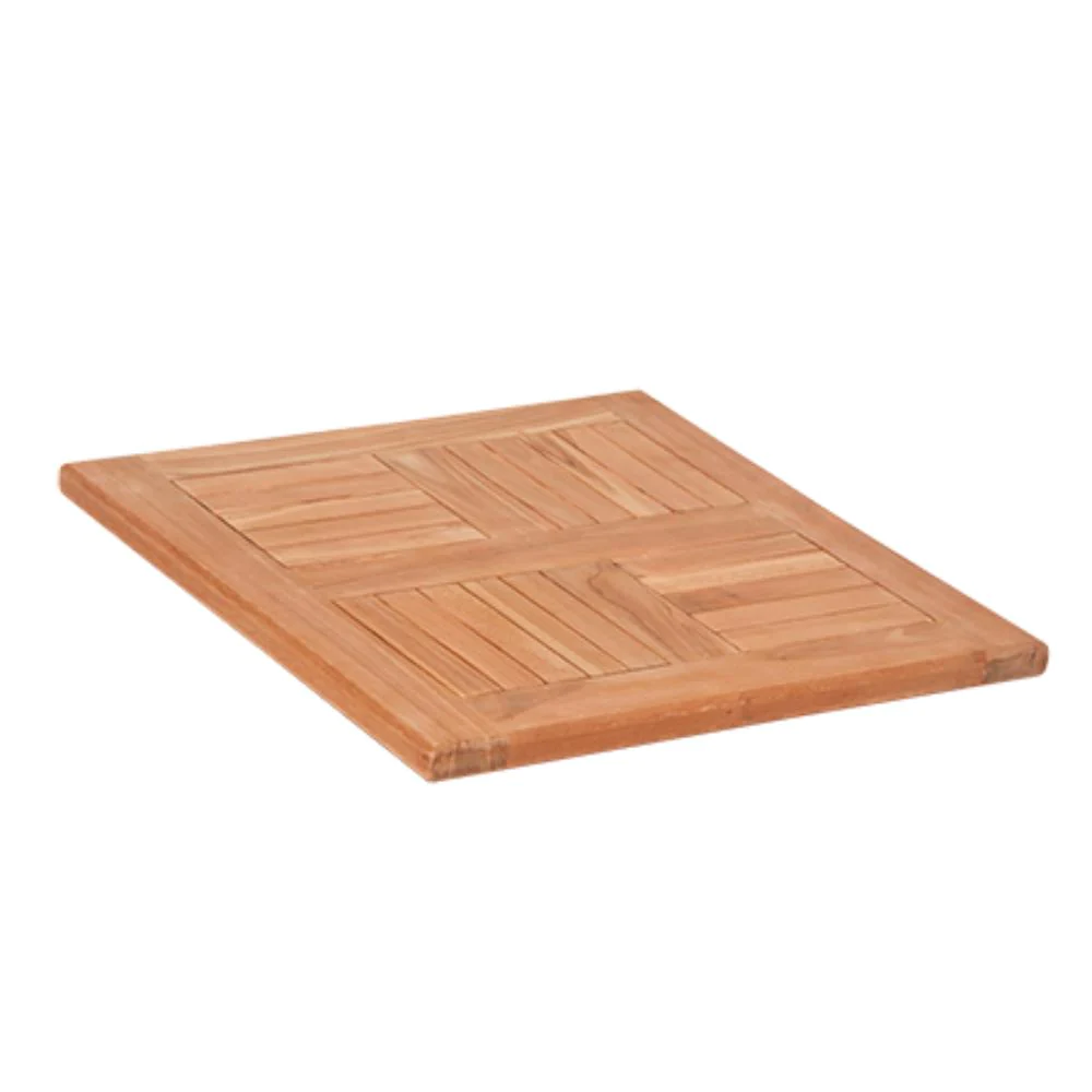 Outdoor Teak Table Tops - Multi Directional Pattern