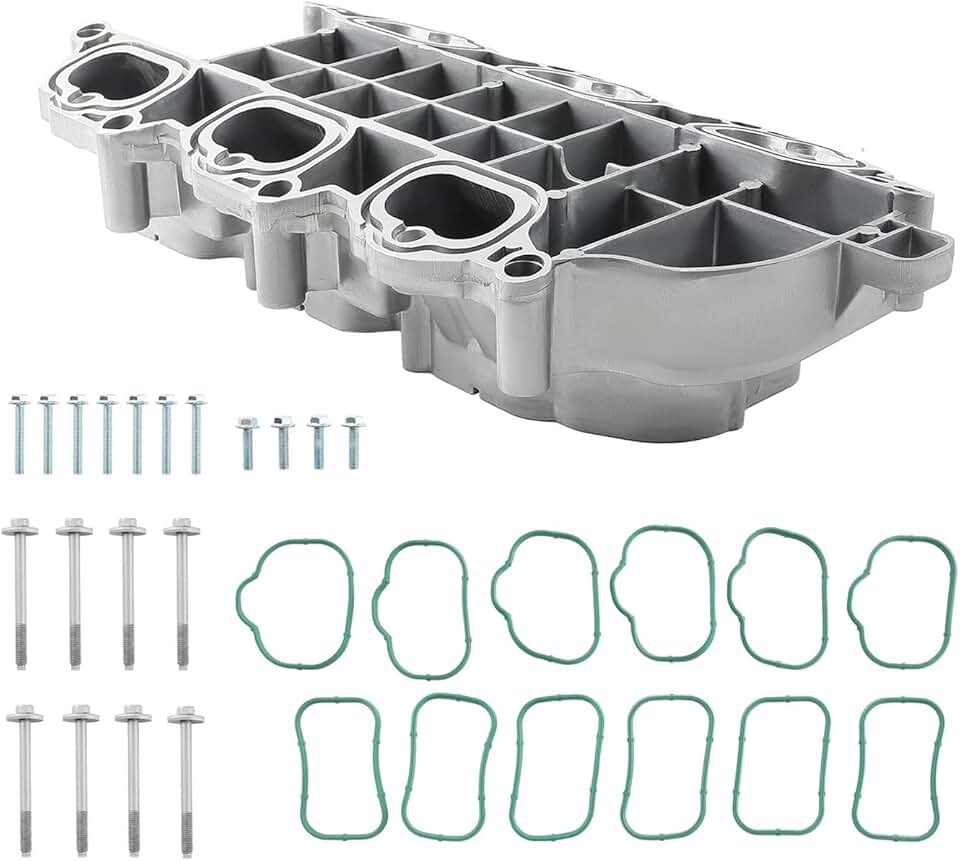 Full Aluminum Lower Intake Manifold Compatible with Chrysler Compatible with Dodge Compatible with Jeep RAM 05184199AF 11-18