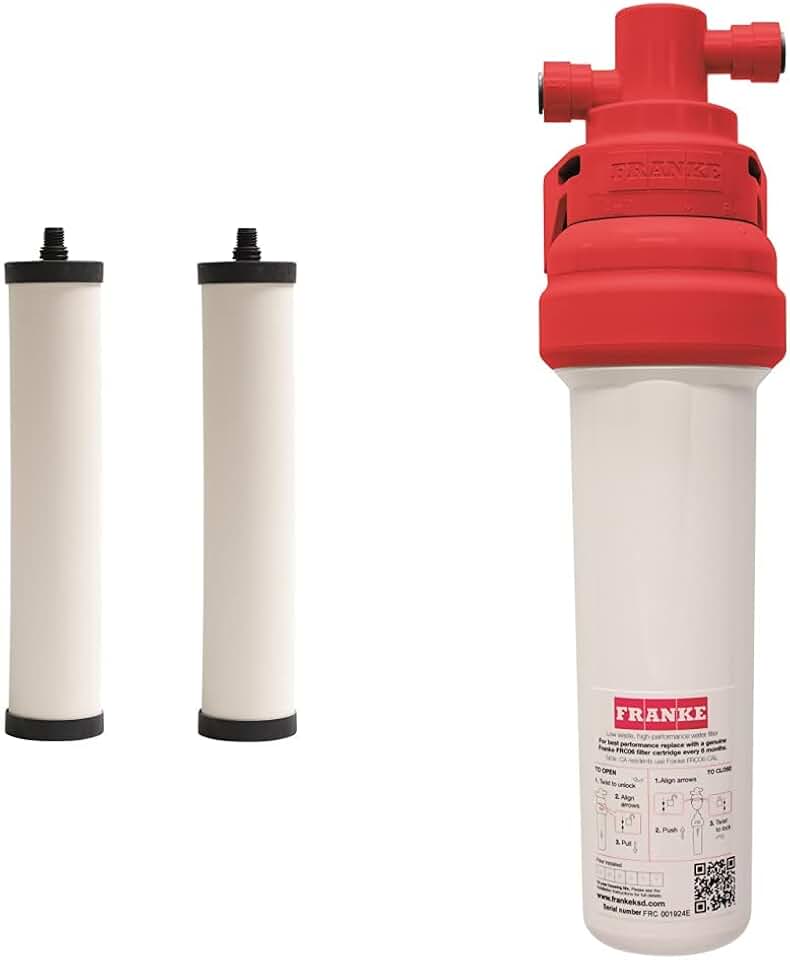 Franke FRC06-2PK Cartridge (2 Count) and FRCNSTR100 Canister