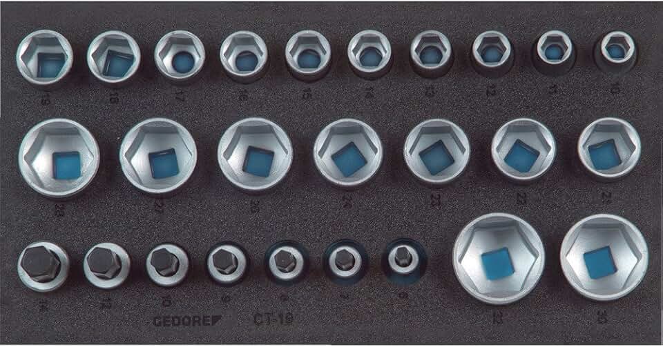 GEDORE 1500 CT1-19 Socket Set 1/2