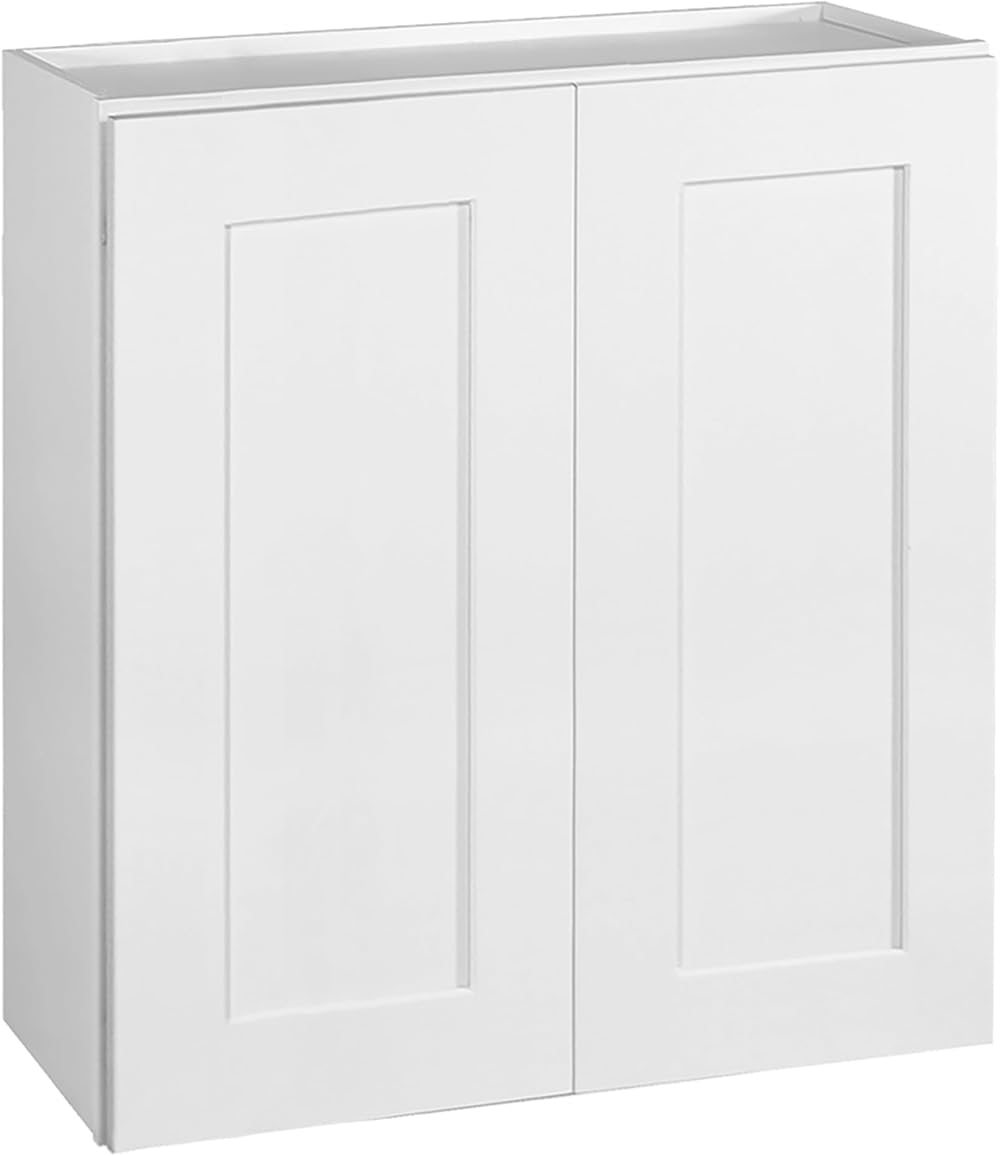 Design House Brookings RTA Kitchen Cabinets, 27 inches x 12 inches x 30 inches, White
