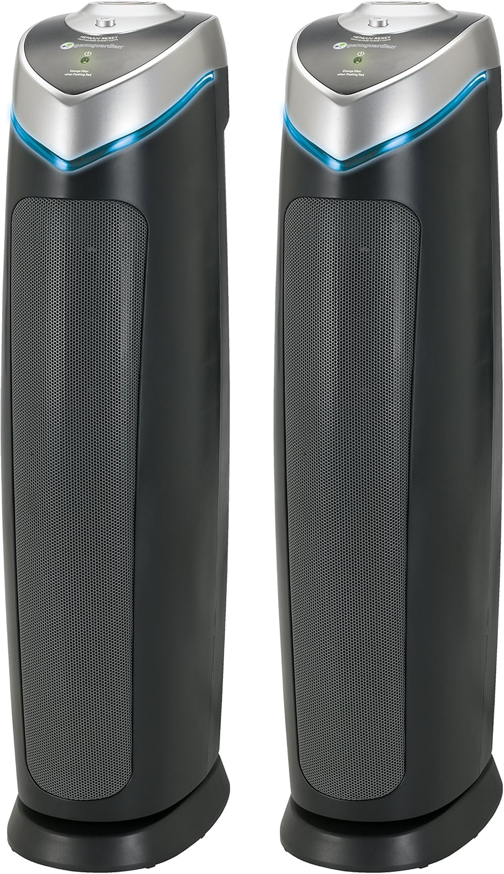 GermGuardian Air Purifier with HEPA 13 Filter, Removes 99.97% of Pollutants, Covers up to 915 Sq. Foot Room in 1 Hr, UV-C Light Helps Reduce Germs, Zero Ozone Verified, 28