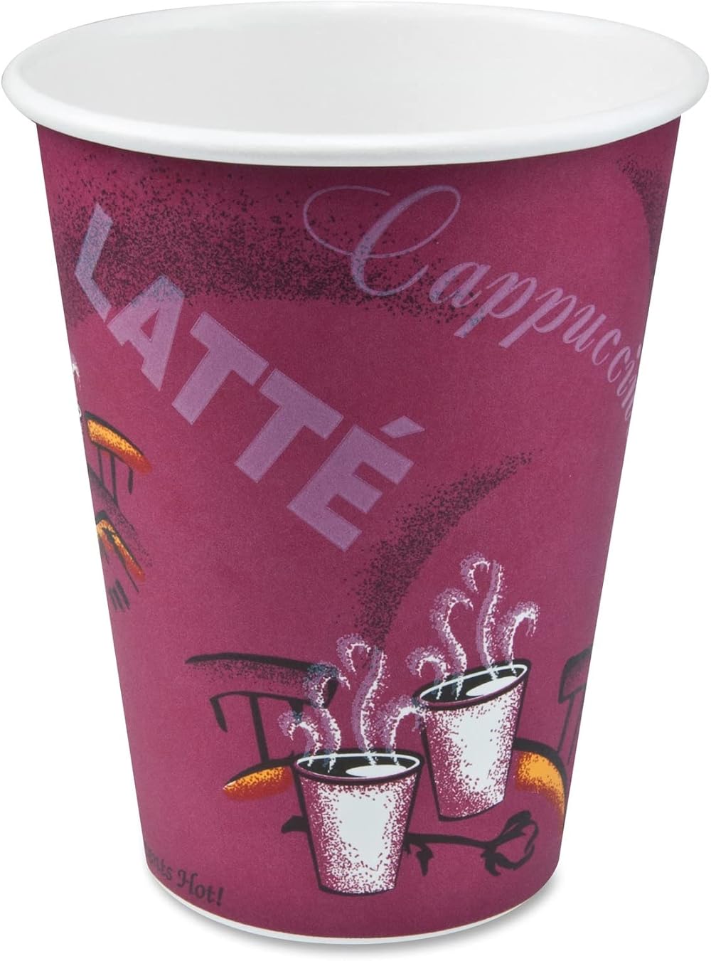 Solo Bistro Design Disposable Paper Cups