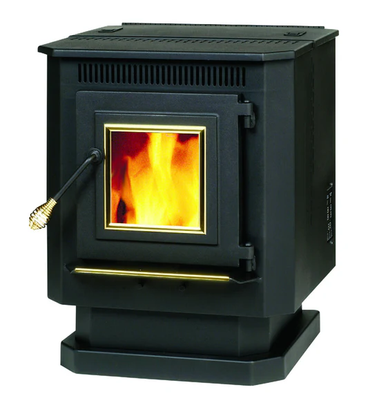 FABRICANT DE POELES INTERNATIONALSummers Heat EPA Certified 1500 sq ft Classic Wood Pellet Stove 40 lb. cap. Hopper