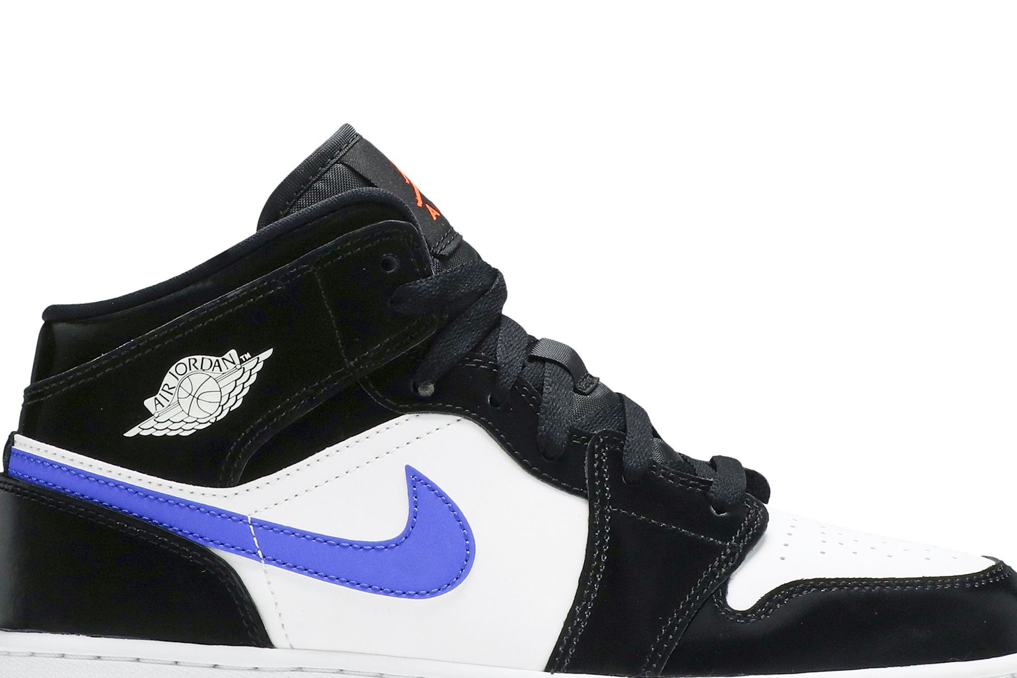 Air Jordan 1 Mid GS 'Black Racer Blue' 554725-084