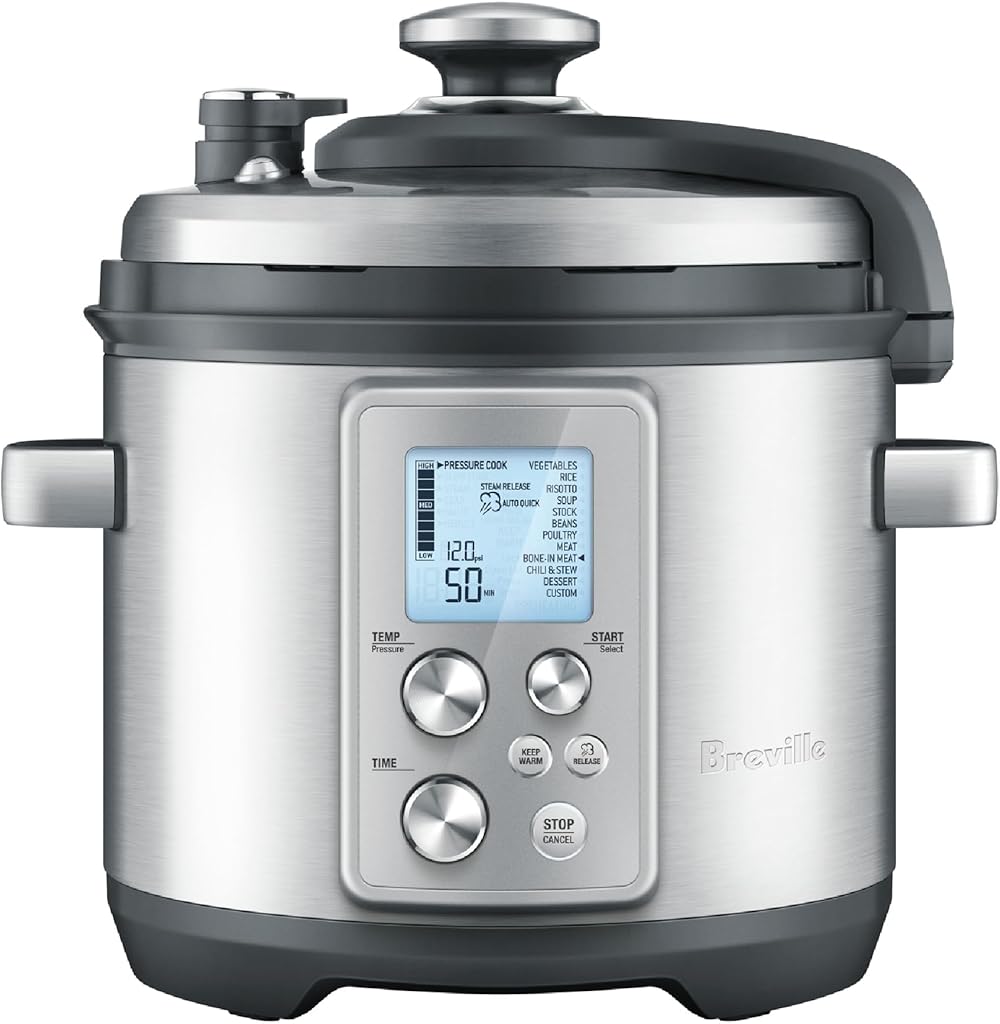 Fast Slow Pro Pressure Cooker BPR700BSS, Brushed Stainless Steel