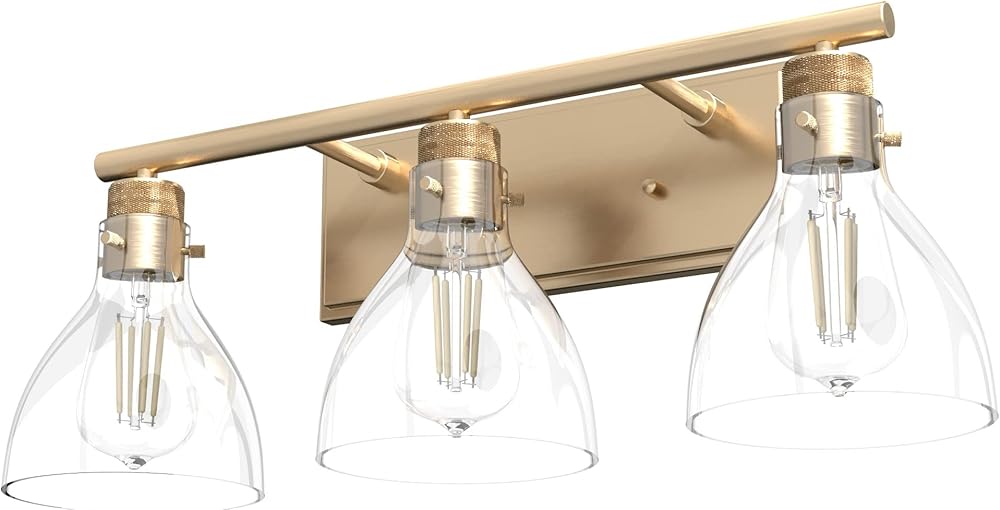 Hunter Fan Company 48035 Van Nuys Vanity Lighting, Alturas Gold