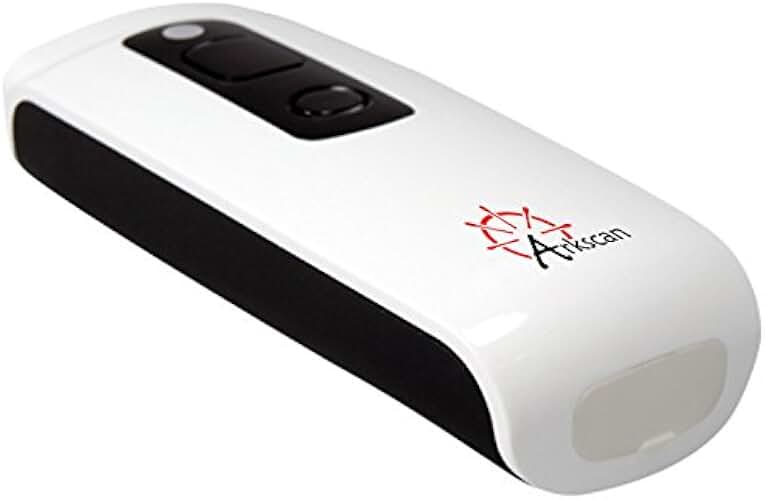 AS312 1D 2D Wireless Barcode Scanner Pocket Size Built in Memory Batch Mode for iPad iPhone Android Chromebook Tablet PC Windows Mac