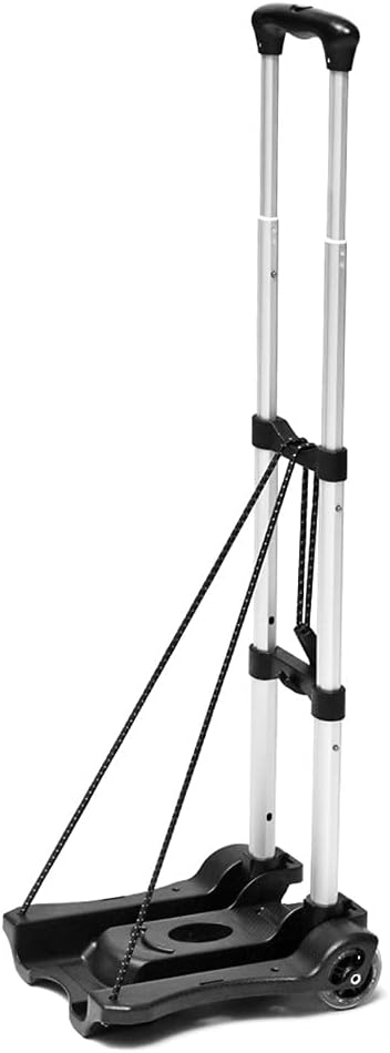 40kg Heavy Duty Foldable Hand Sack Wheel Trolley Folding Truck Barrow Cart Travel Luggage, 27*39cm