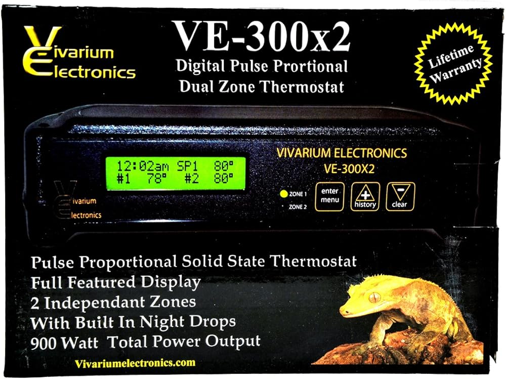 VE-300X2 Thermostat (Reptile Basics)