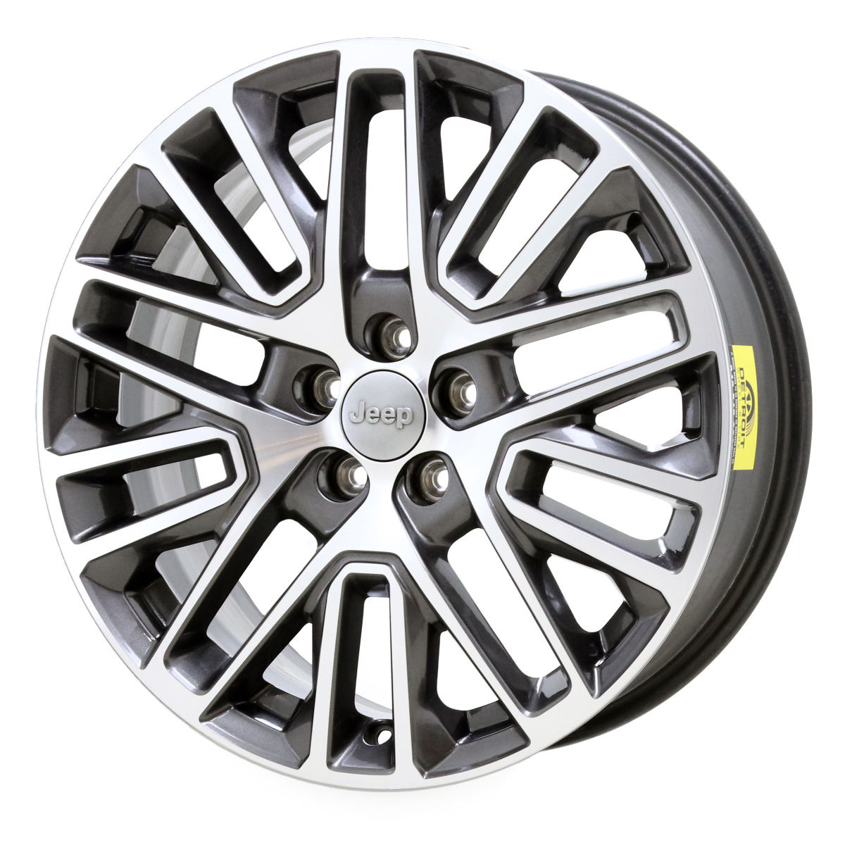 JEEP COMPASS 2022 - 2024 MACHINED GREY Factory OEM Wheel Rim (Not Replicas)