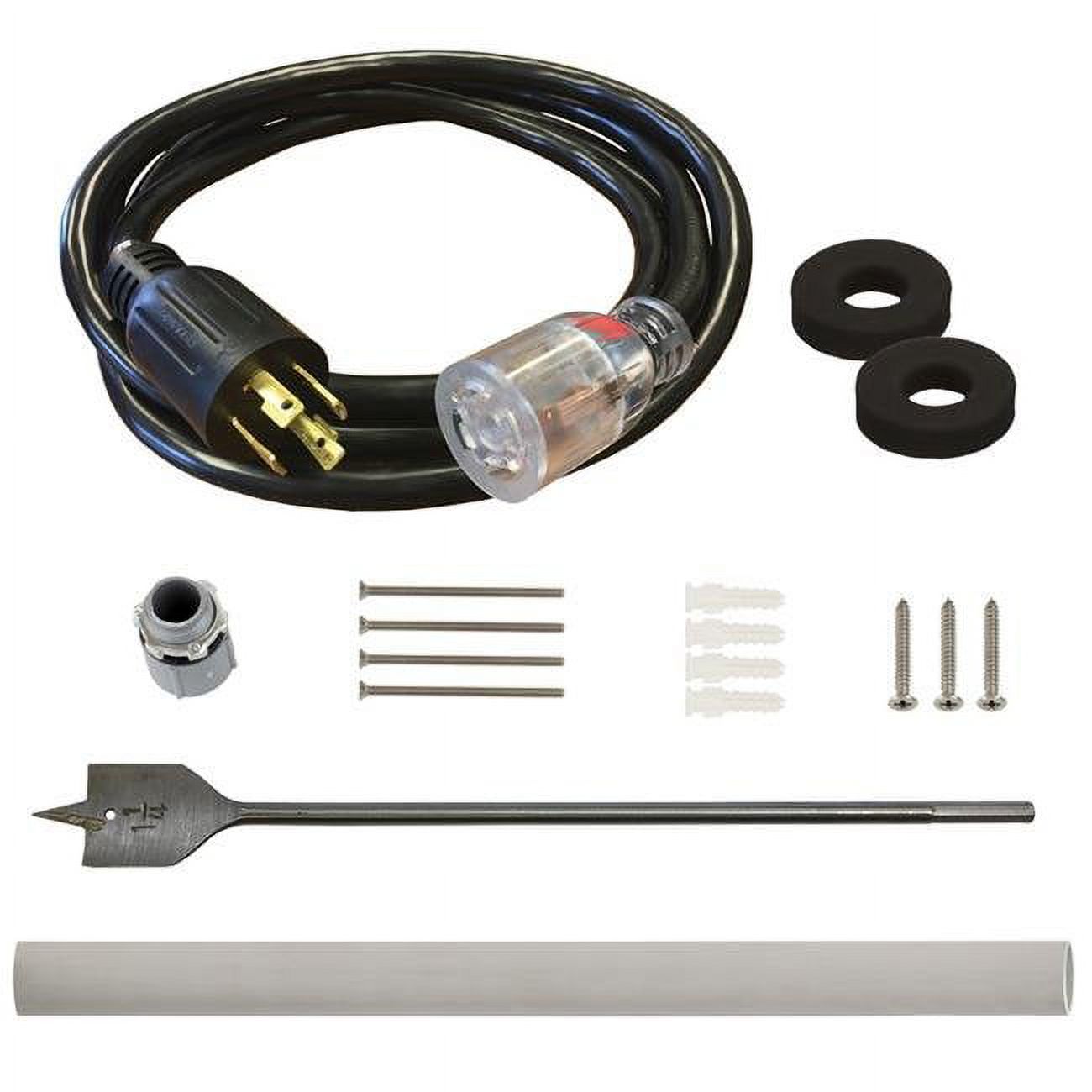 Reliance WKPBN3010 250-Volt 30-Amp Generator Through The Wall Kit w/ PC3010M