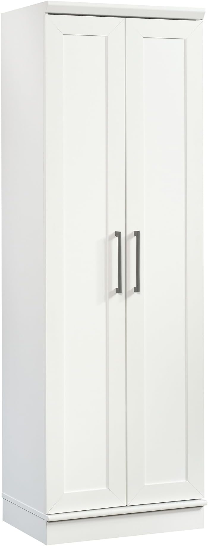 Sauder HomePlus Storage Cabinet/ Pantry cabinets, Soft White finish