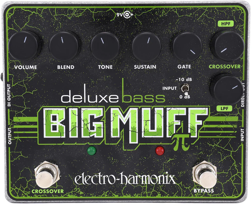 Electro Harmonix Deluxe Bass Big Muff Pi Distortion Pedal Electro Harmonix Deluxe Bass Big Muff Pi Distortion Pedal