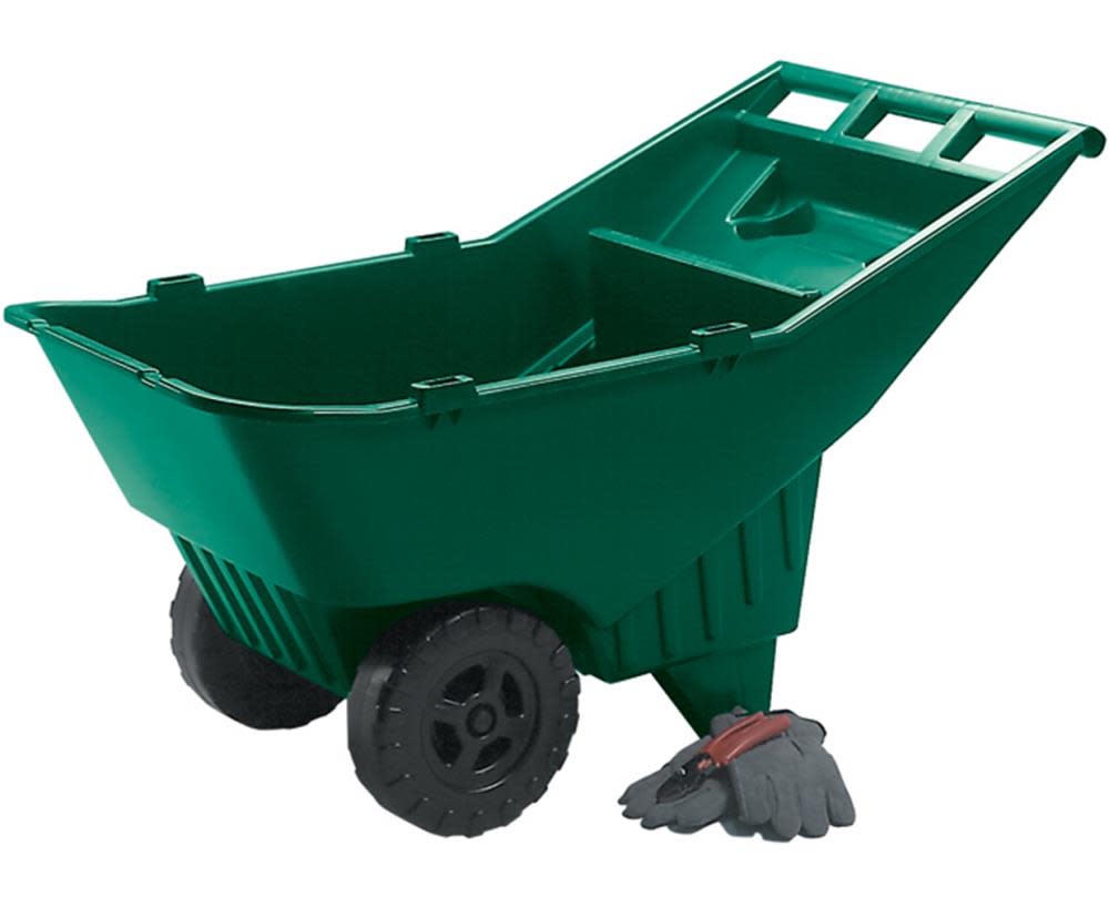 Rubbermaid 4.5 Cu. Ft. Roughneck Lawn Cart Pallet Green