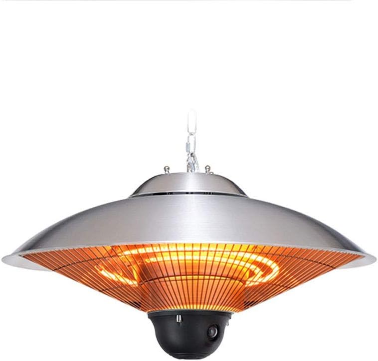 Patio Heaters Patio Heaters Hanging Ceiling Mounted Electric Heater 2500W for Balcony Courtyard Garage Garden Outdoor Heating Patio Heater Freestanding (Color:A1-2210W)