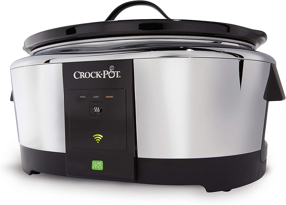 6-Quart WeMo-Enabled Smart Slow Cooker, Stainless Steel