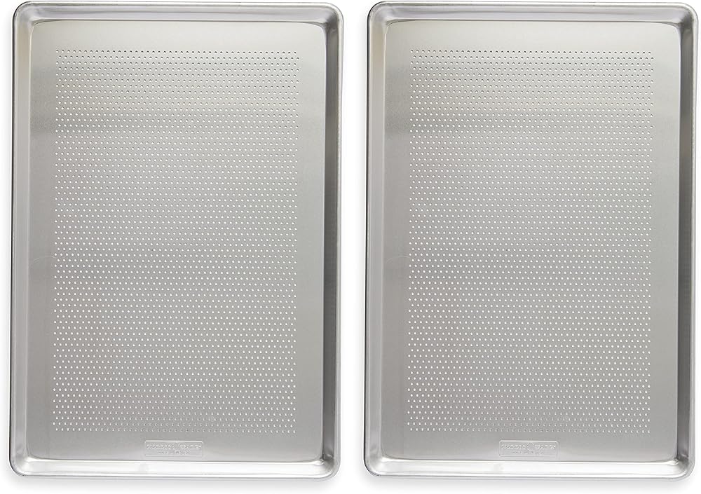 Nordic Ware Aluminum Full Size Perforated Sheet Pan 26 x 18 inches for commercial oven use