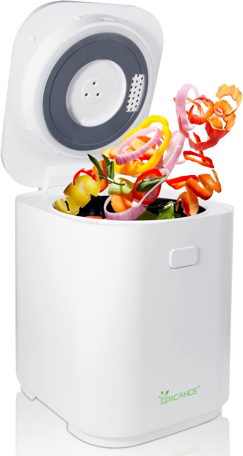 Compost Bin, Smart Waste Kitchen Composter, Electric Compost Machine, 3L Automatic Turn Waste to Compost, Odorless Electric Kitchen Food Waste Disposer, Compost Bin for Waste Utilization