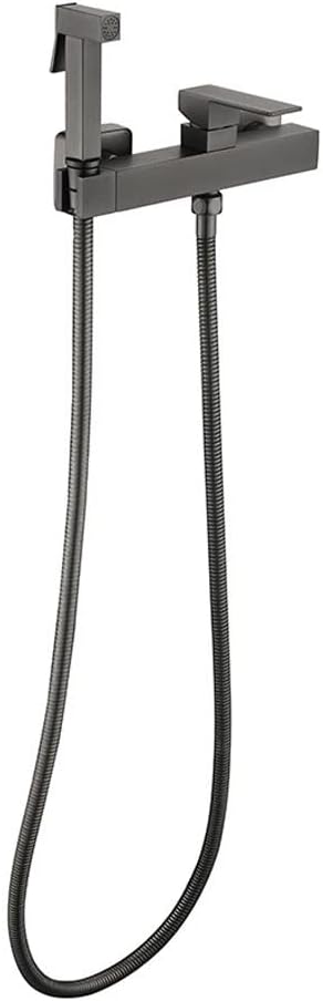 NMZAW-86 Handheld Toilet Bidet Sprayer Set Brass Hand Faucet for Bathroom Shower Self Cleaning