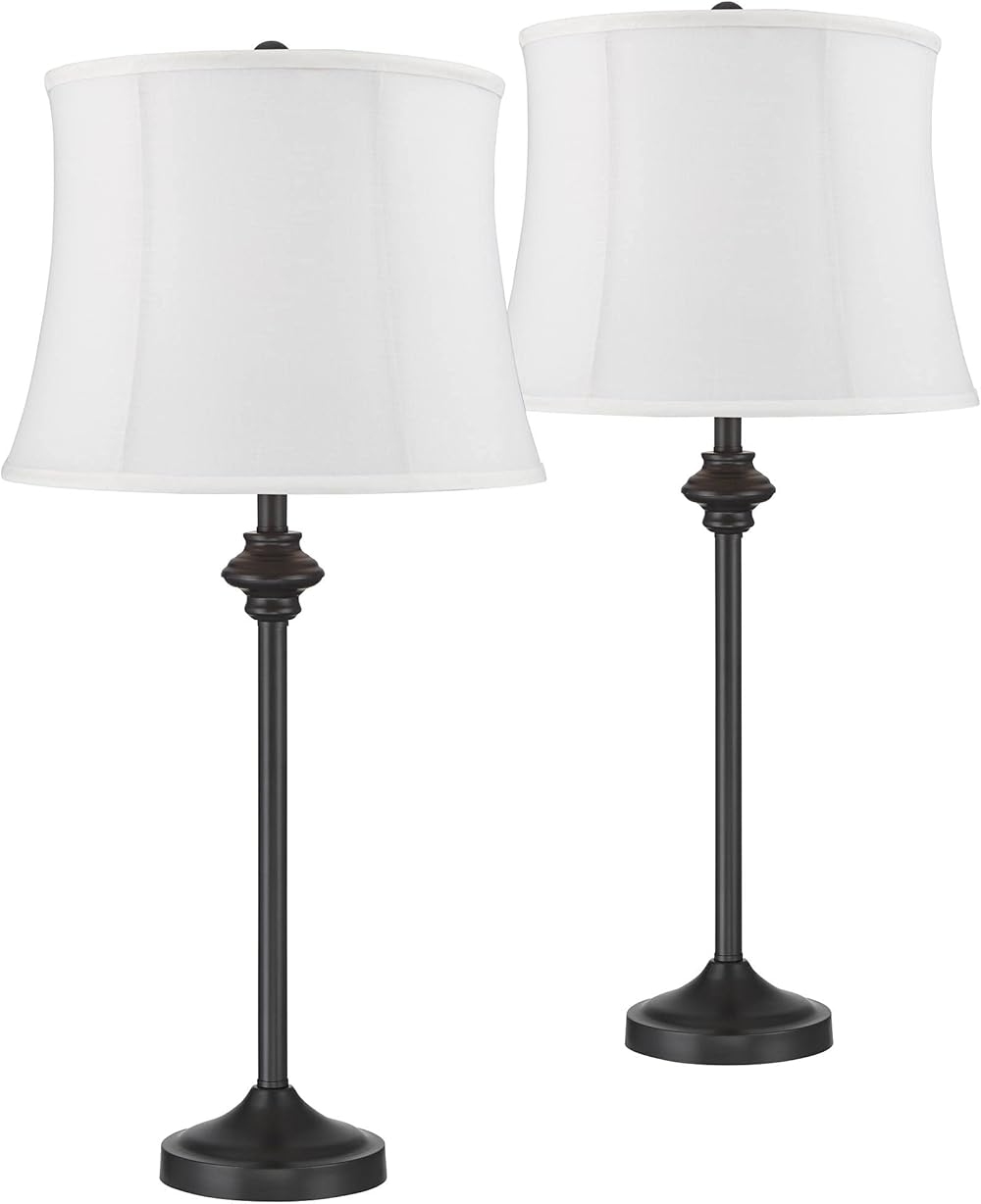 360 Lighting Lynn Modern Industrial Buffet Table Lamps 26