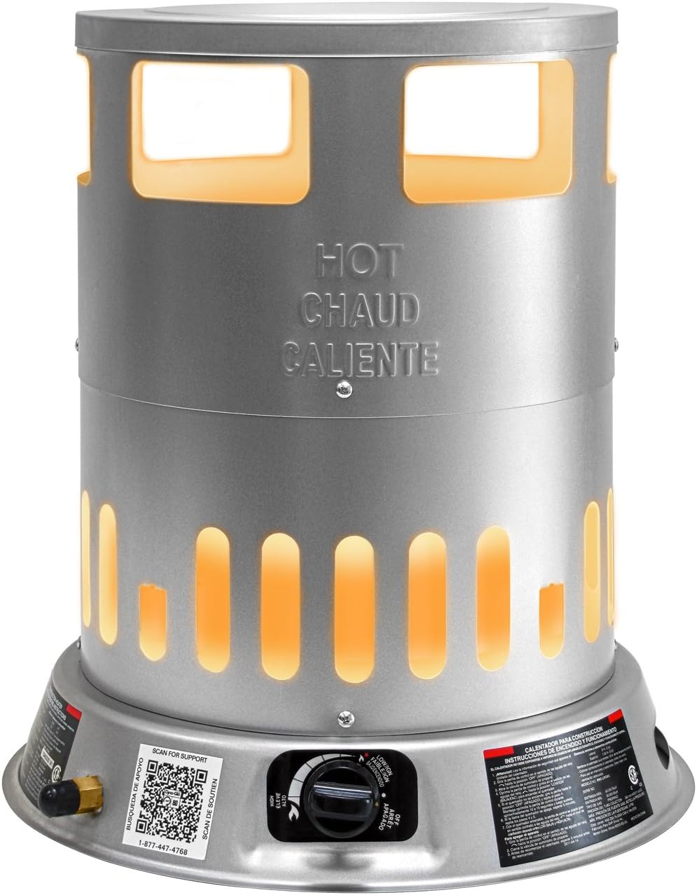 Dyna-Glo RMC-LPC80DG 50,000 to 80,000 BTU Liquid Propane Convection Heater