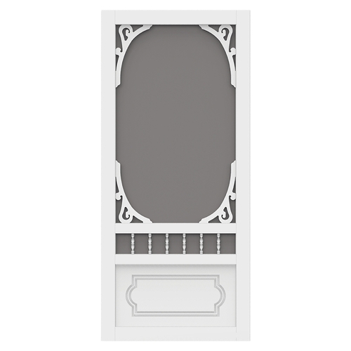 Screen Tight BH36HD Screen Door, 36 in W, 80 in H, White
