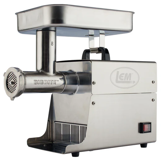 SKYWATCH CAPITAL PARTNERS INCLem Products Big Bite Brushed Silver 1 speed 7 lb. Meat Grinder .5 hp