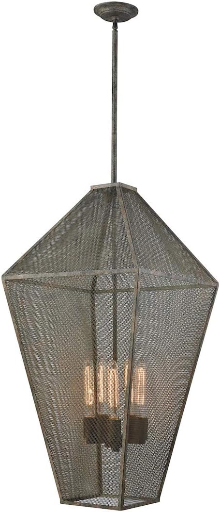 31639/5 Chandelier, One Size, Rust