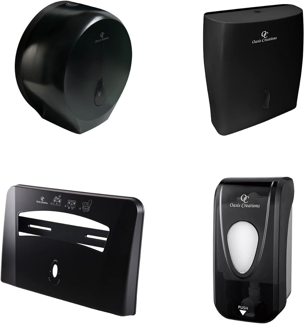 Full Set of Oasis Creations Dispensers - Black Bundle