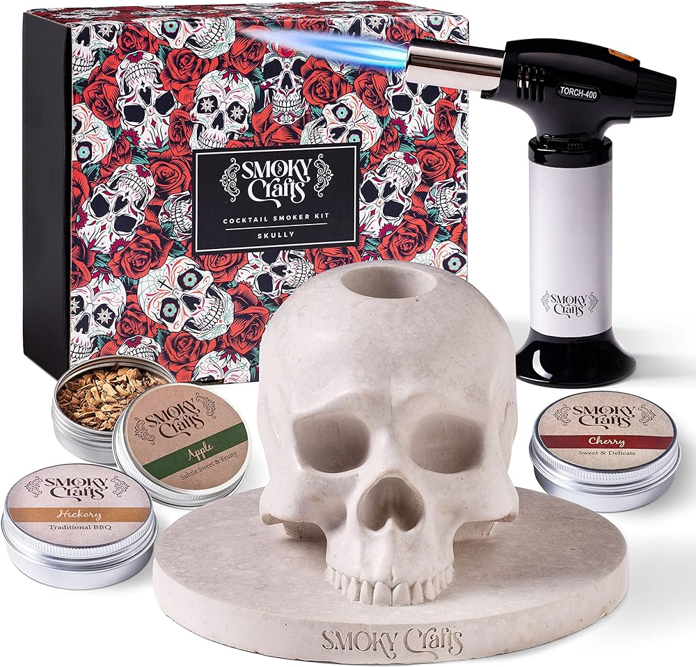 Skull Kit + Smoker Box Kit by Smoky Crafts