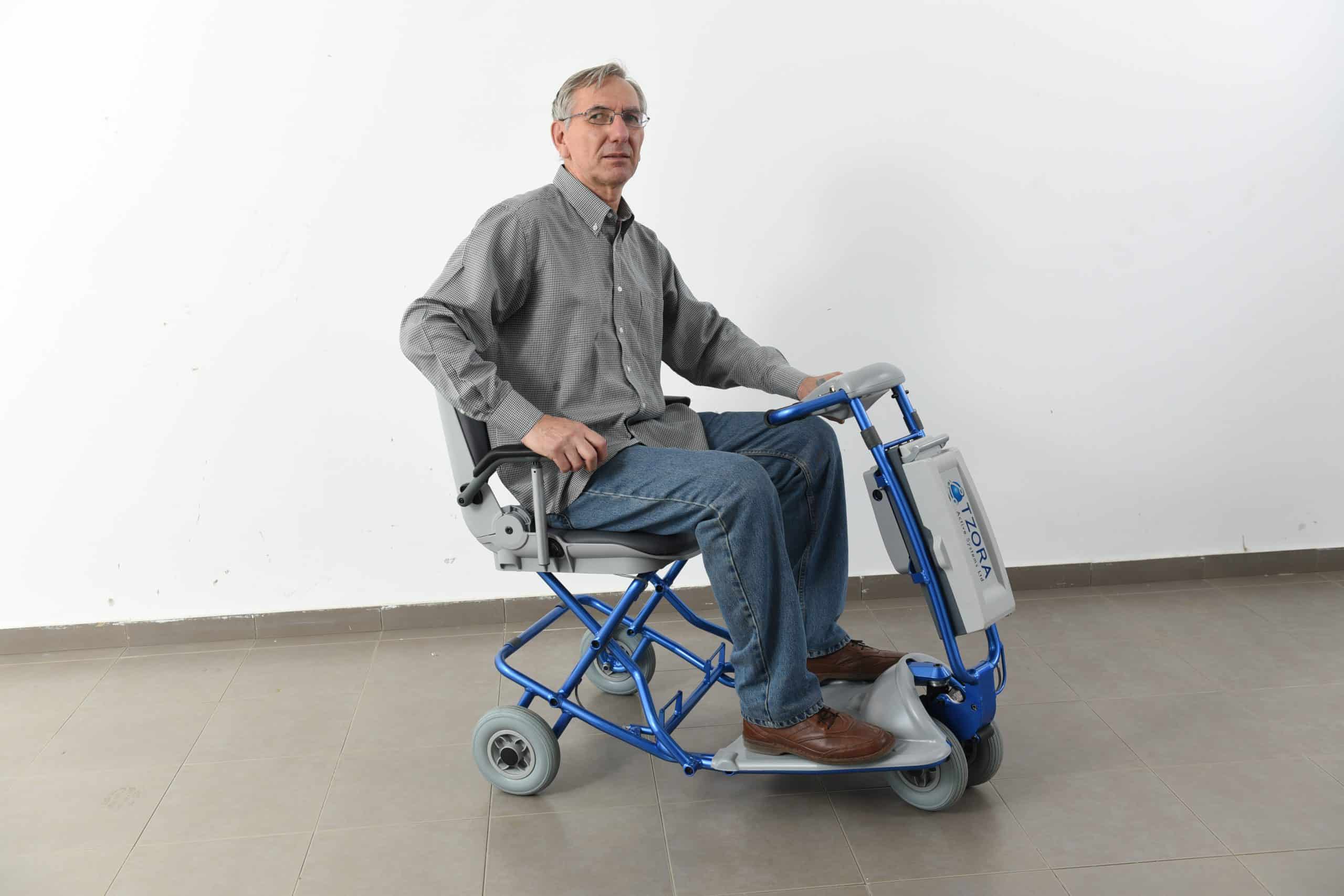 Tzora - Feather Lightweight Foldable Travel Scooter