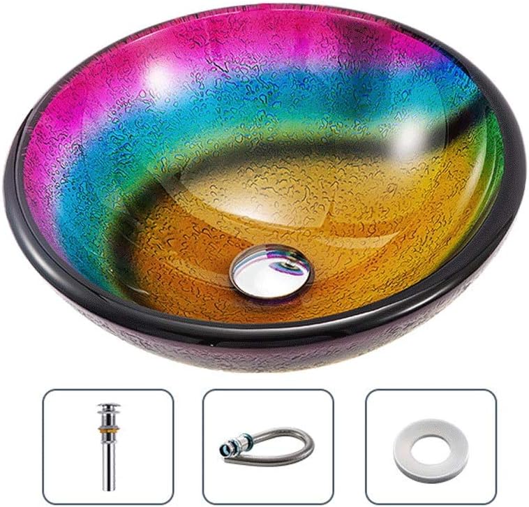 Mixer Tap Rainbow Color Bathroom Vessel Sink 16.53