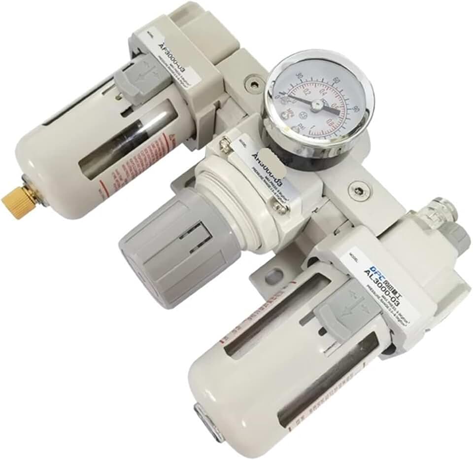 AC2000-02 AC3000-03D AC4000-04D Air Source Air Processor Regulator Compressor Filter Relief Valve Sanlian Pieces Oil Separator 1Pcs(AC5000-06D,Fiber filter)