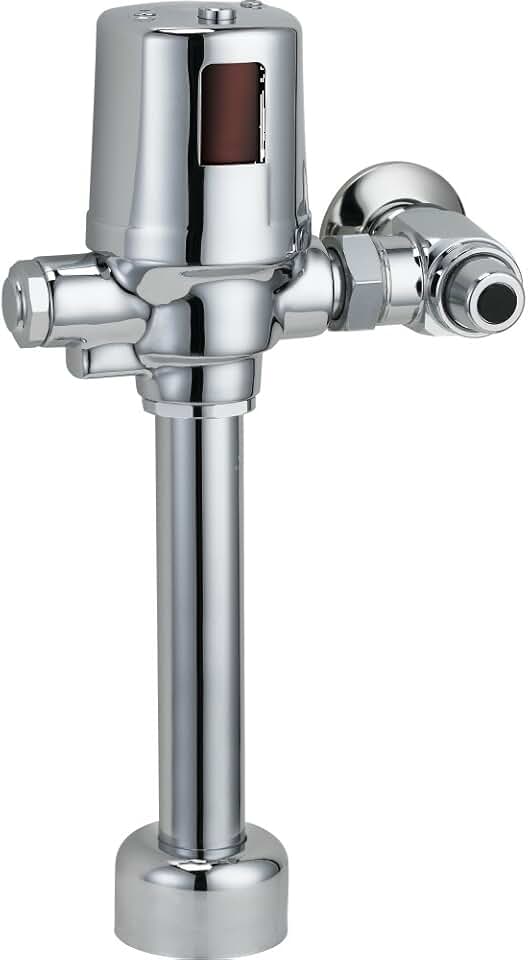 Delta Faucet Teck II Electronic Commercial 1-inch Flush Valve, Exposed Flush Valve, Sensor Flush Valve, 81T201BTA