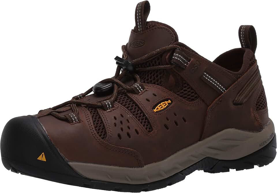 KEEN Utility Men's Atlanta Cool 2 ESD Low Height Breathable Soft Toe Work Shoes