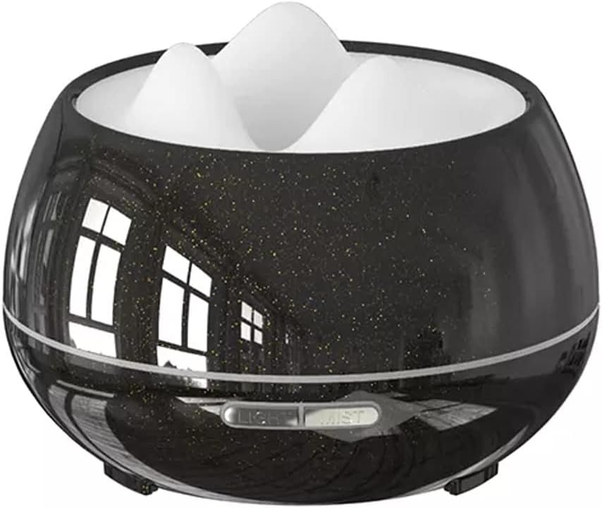 Aromatherapy Essential Oil Diffuser Remote Control Electric Air Humidifier Home Electric Cool Mist Maker Fogger (Color : D)