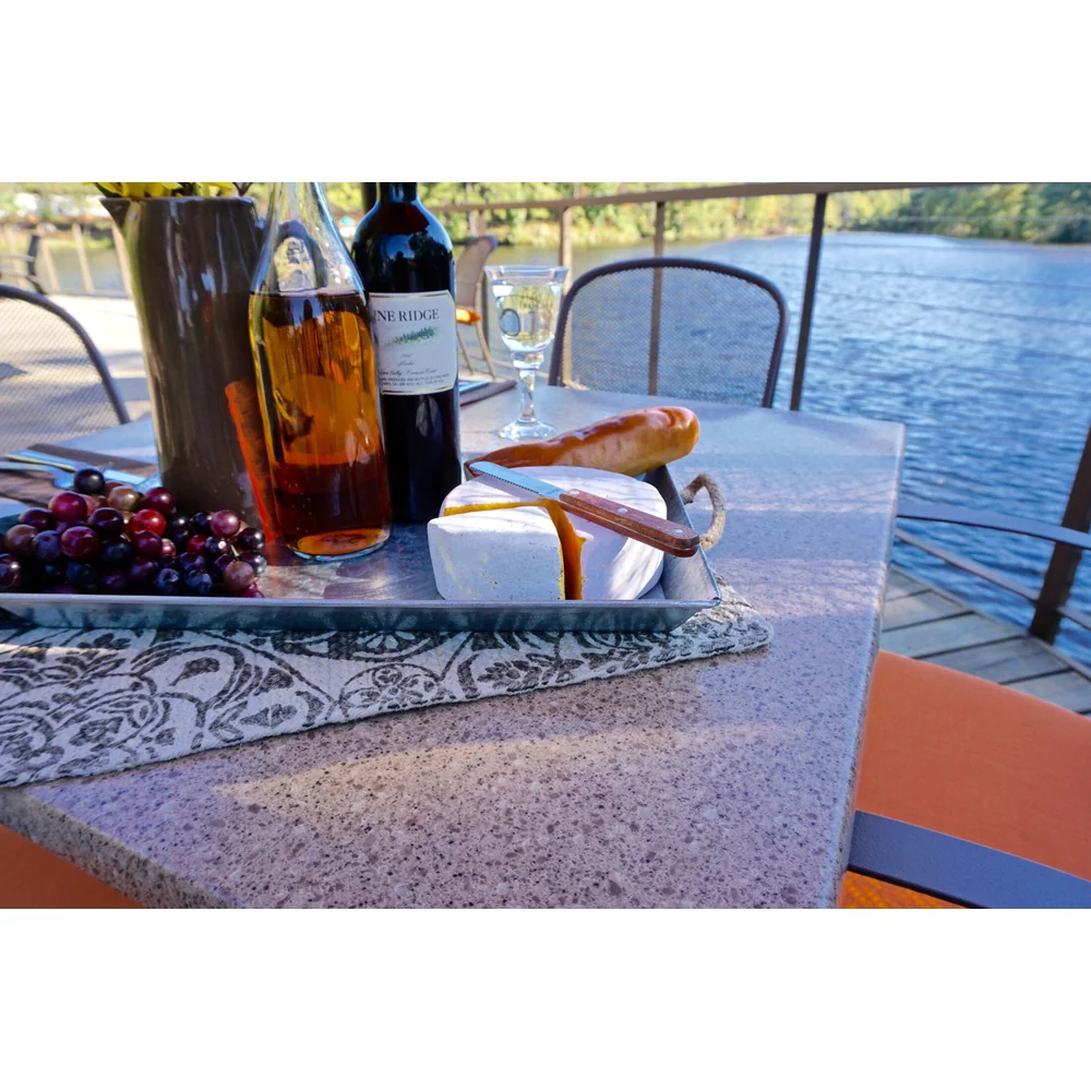 Outdoor Solid Acrylic Square Table Tops