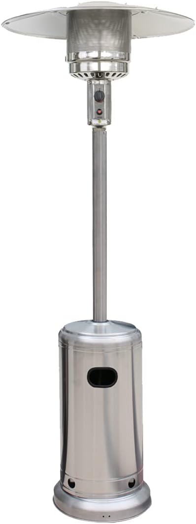 Blue Sky Outdoor Living PHG8732SS Stainless Steel Gas Outdoor Patio Heater – 48,000 BTU