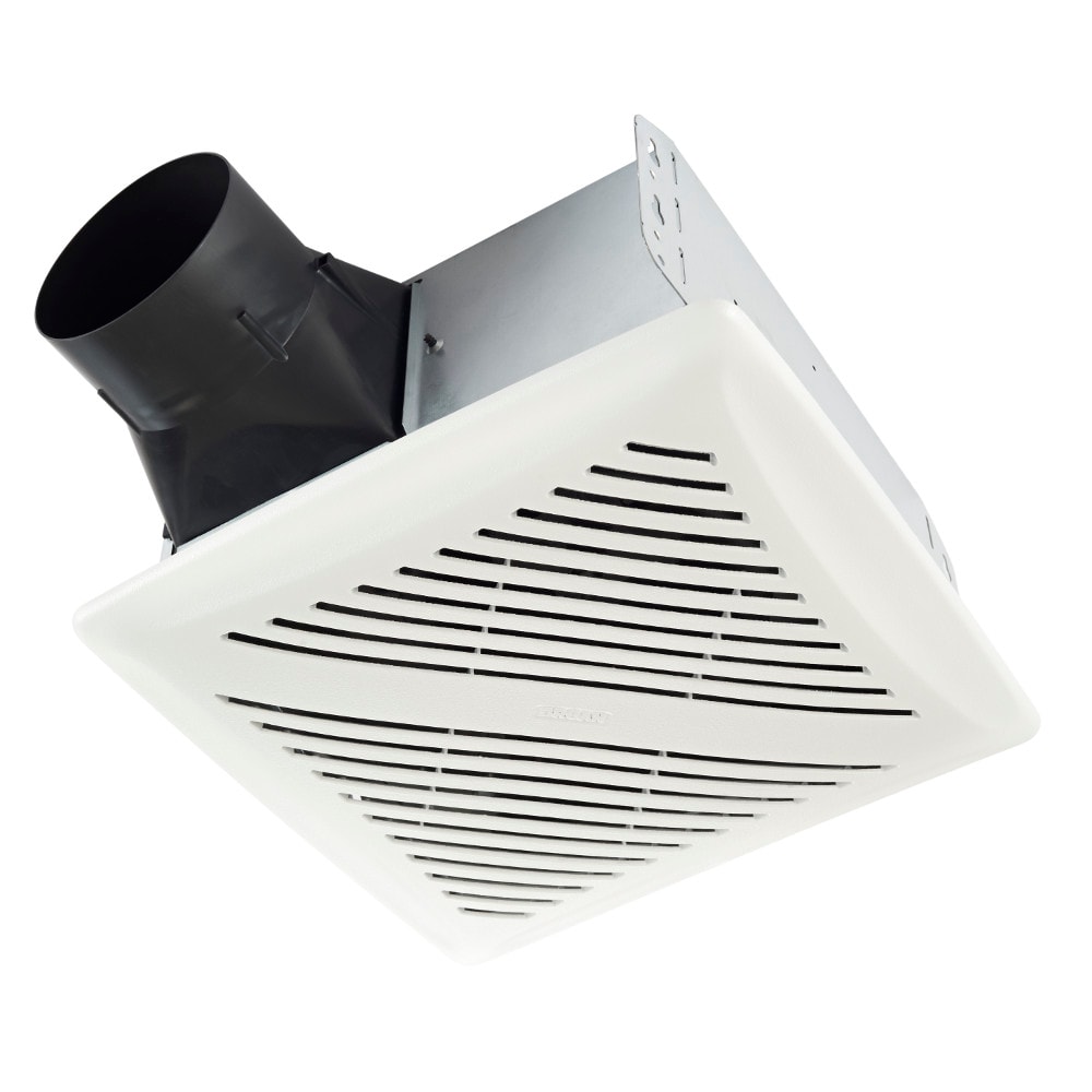 Broan InVent Series 2-Sone 80-CFM White Bathroom Fan