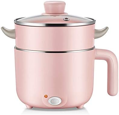 Mini Portable Electric Multi Rice Cooker 1.2L Electric Meals Heating Pot Mini Hot Pot with Stainless Steel Inner