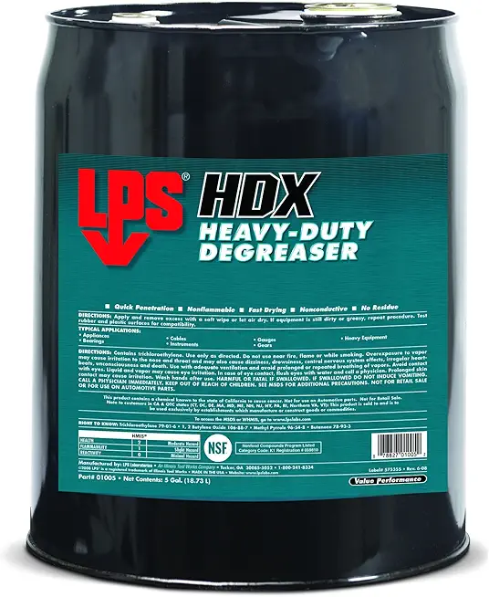 LPS 01005 HDX Heavy-Duty Degreaser, Clear/Light Brown