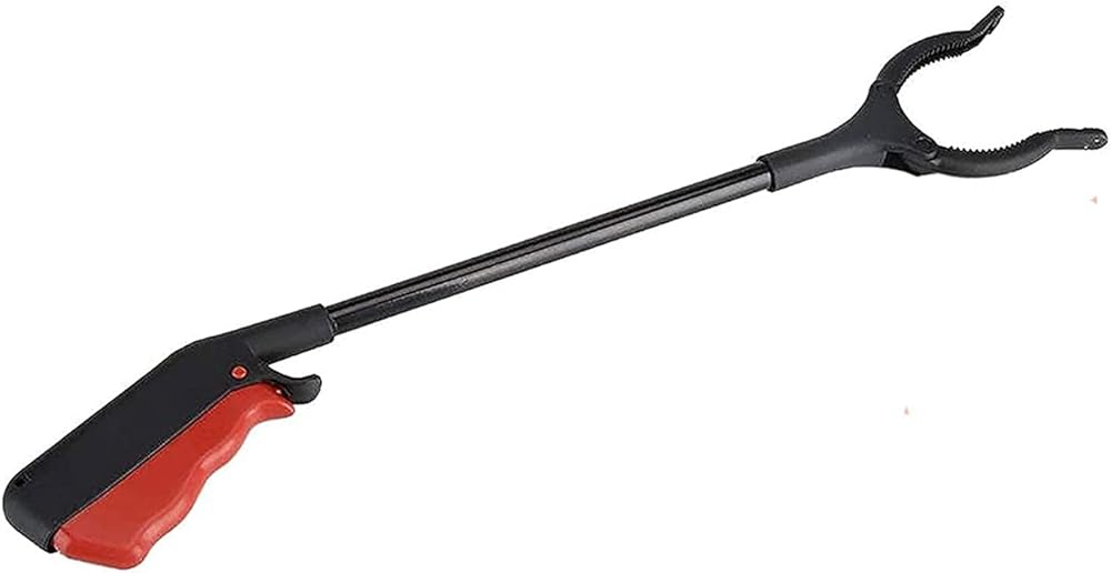 Garbage Picker, Garbage Gripper, Garbage Tong Long Arm Garbage Gripper Lightweight Garbage Shovel Garbage Collector (Three pieces)