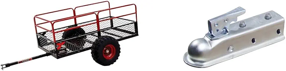 TX162 HC1500 Heavy Duty ATV/UTV Trailer – for Off-Road Use - 1,500 lb. Capacity & 2