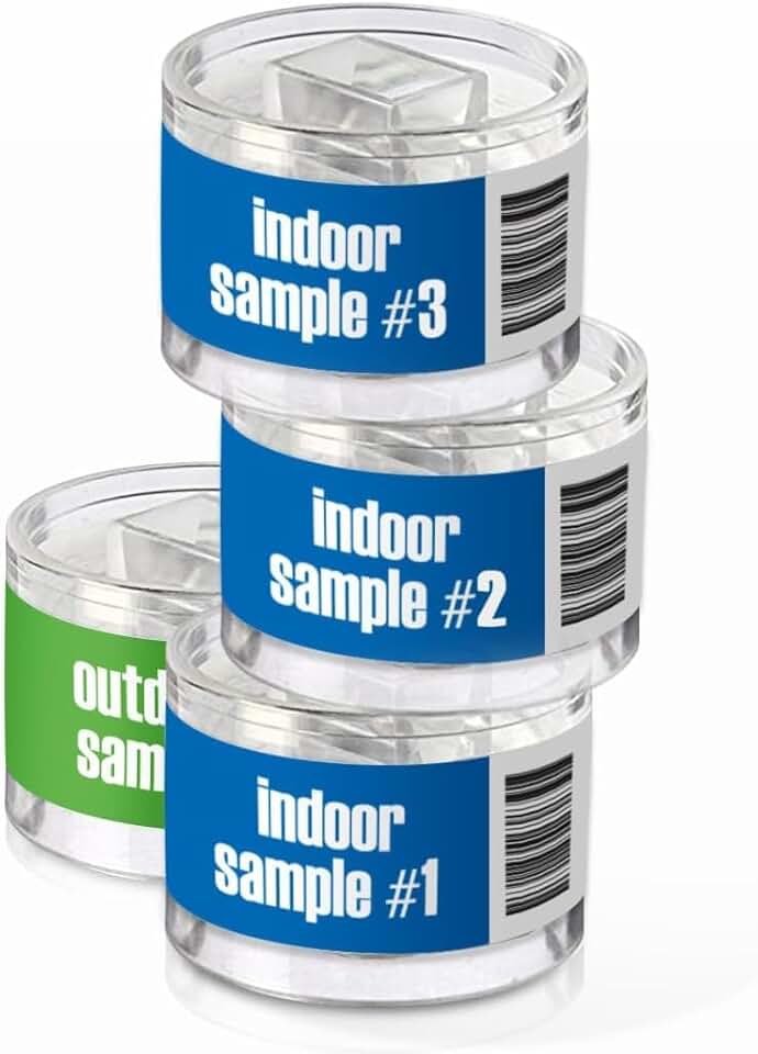 Refills for GOT MOLD?® Test Kit | Air-O-Cell® Spore Trap Air Sampling Cassettes | Full Mold Type & Quantity Analysis | 1, 2 or 3 Room | Reusable BioVac™Air Sampler NOT Included