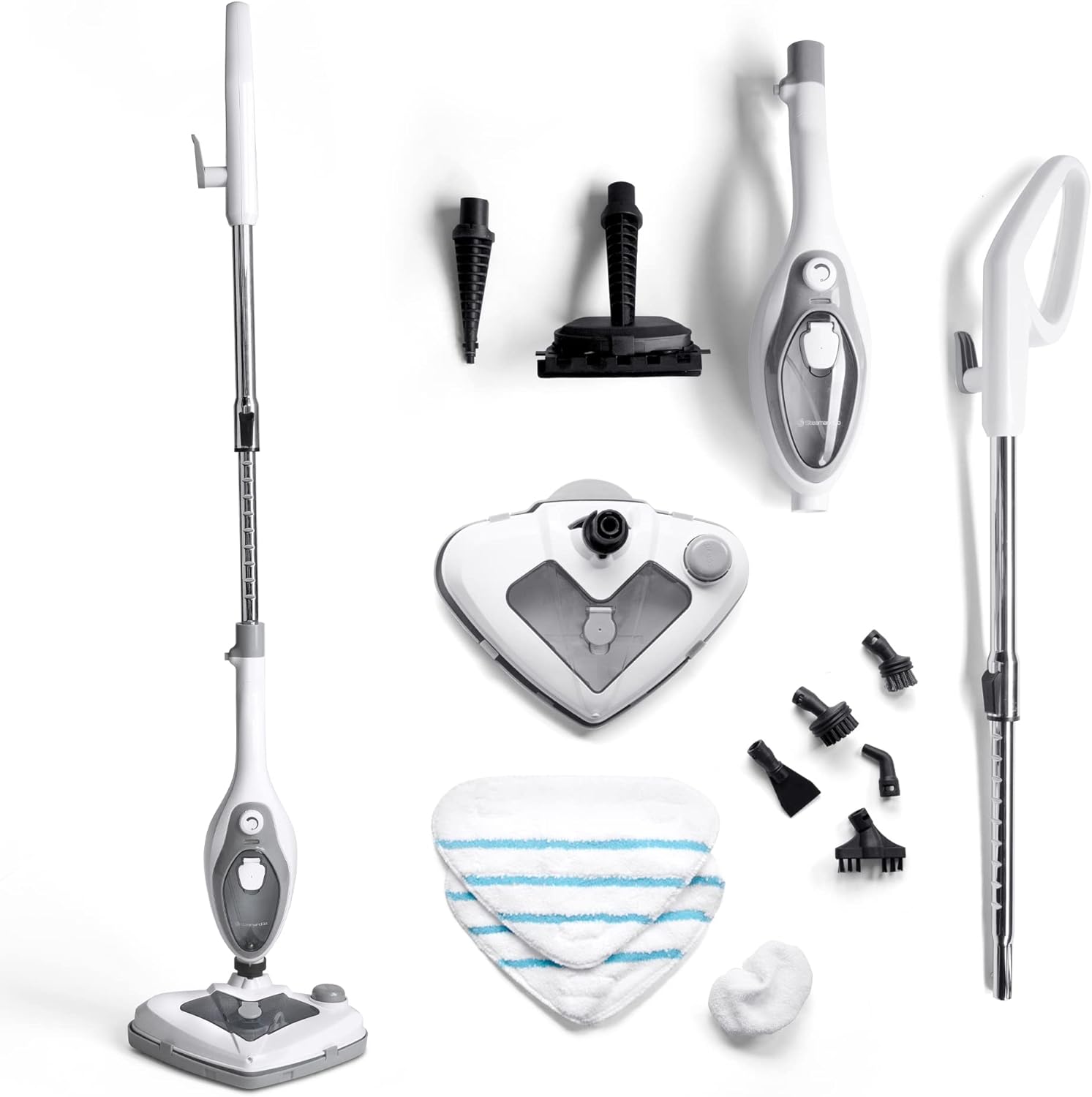 Steam and Go Steam Mop Floor Steamer with Handheld Steam Cleaner for Tile and Grout