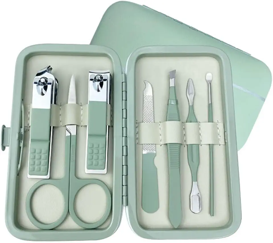 Paint Nail Cut 7 Piece Set Gift Nail Clippers Nail Clippers Beauty Sleeve Repair Faces Nail Tool Kit