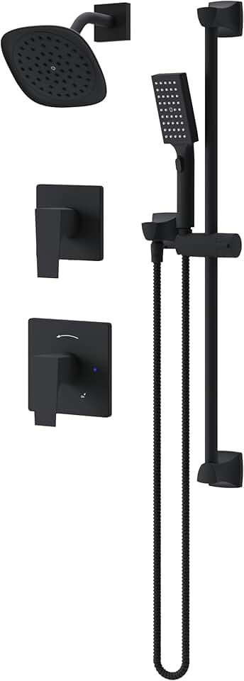 Verity HydroMersion Double Handle Shower Trim Kit with Hand Spray